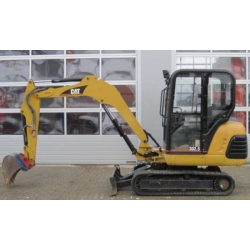 CAT Caterpillar 302.5C Mini Hydraulic Excavator (Prefix GBB) Service Repair Manual  Książka Instrukcje napraw i serwisowania + schematy instalacji